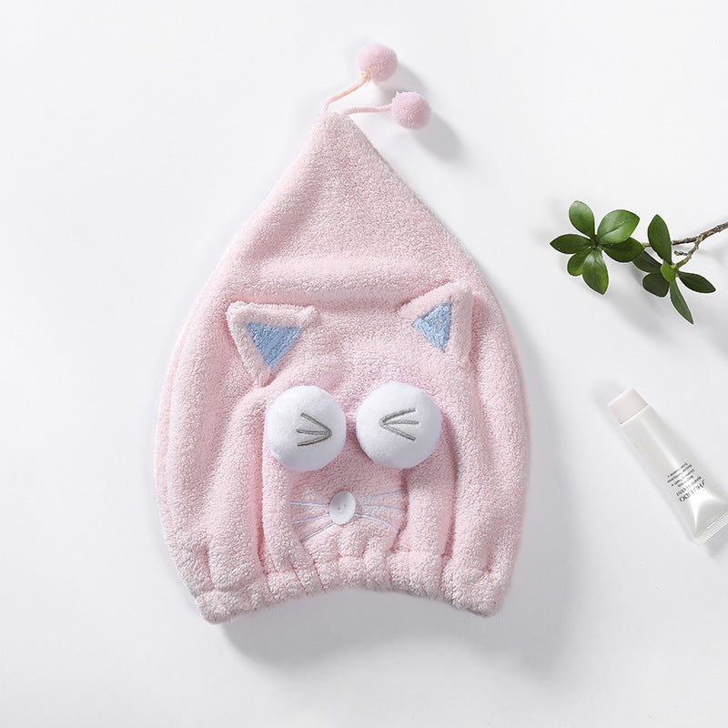 Cartoon Hair Dryer Hat for Women