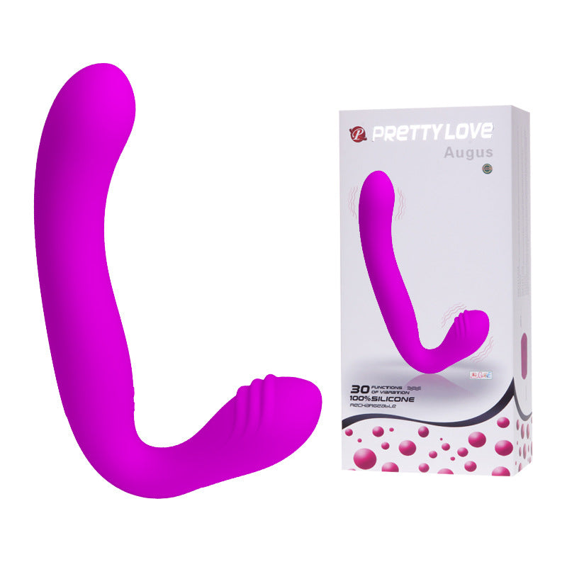 Dual-Head Rechargeable Vibrating Device for Women