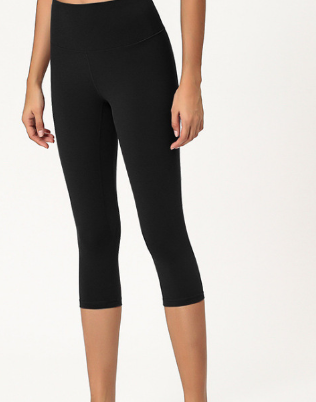 Yoga Capris, Soft Fitness Leggings, Bare Feel Yoga Pants