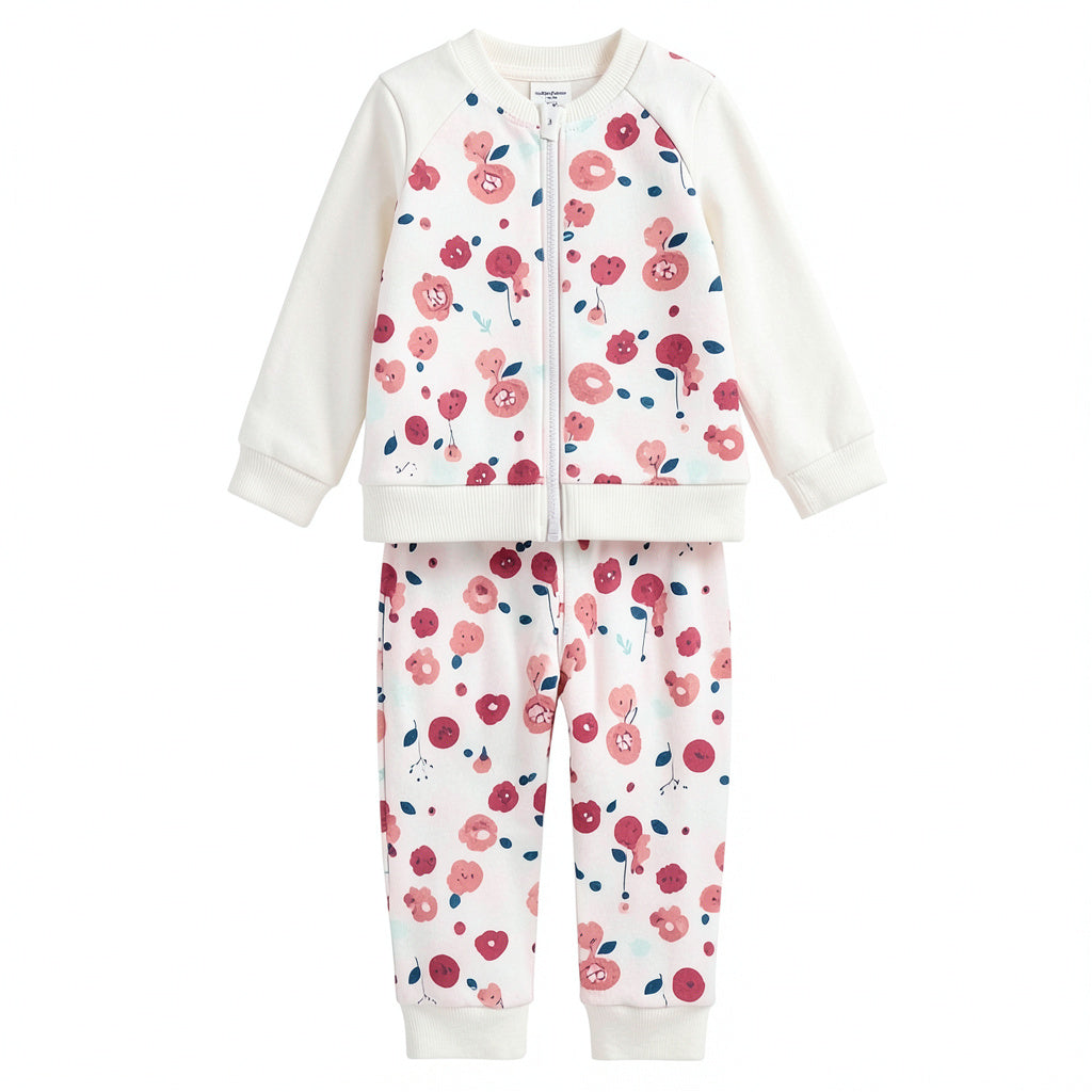 First Impressions Baby Girls 2-Pc Jacket and Jogger Pants Set, Size 3/6Months