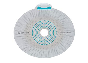 SenSura® Mio Flex Ostomy Barrier, 25 mm Stoma Opening, Red Color Match 10562