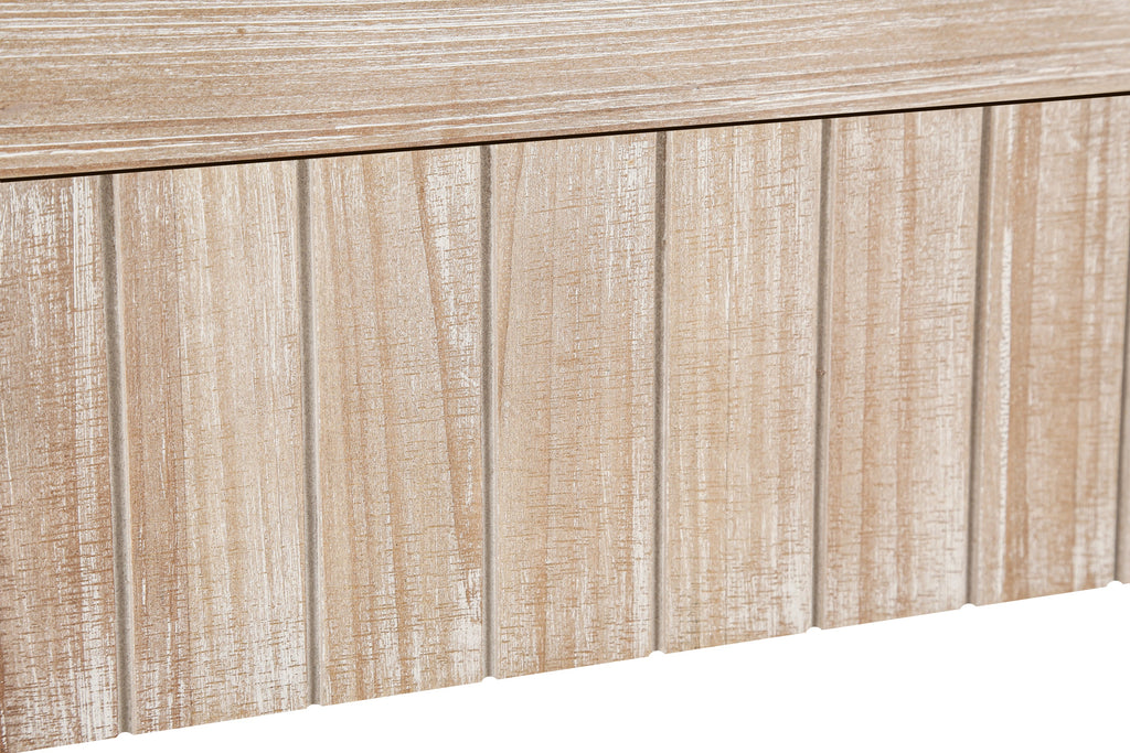59'' Vintage Crafted Entryway Table,Two Hidden Handle Drawers,Farmhouse Console Table ,Easy Assembly,for Entrance & Dinning Room & Living Room & Hallway (Natural Wood)