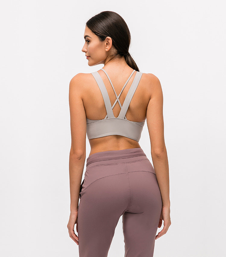New Women's Sports Bra for Yoga and Fitness Training