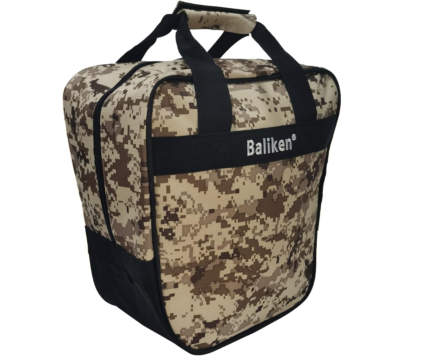 WALIKEN Bowling Single Tote Bag Durable Compact and Stylish Durability Easy to Carry Holds One bowling ball(S camo)
