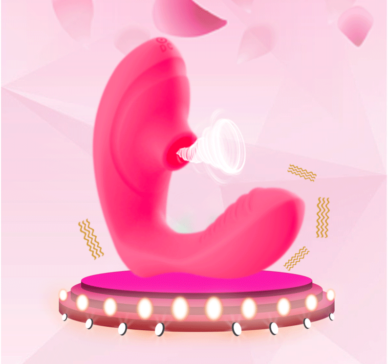 Suction Vibrating Egg and Massage Wand for Women