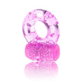 Men's Delay Vibrating Cock Ring - Adult Massage Toy