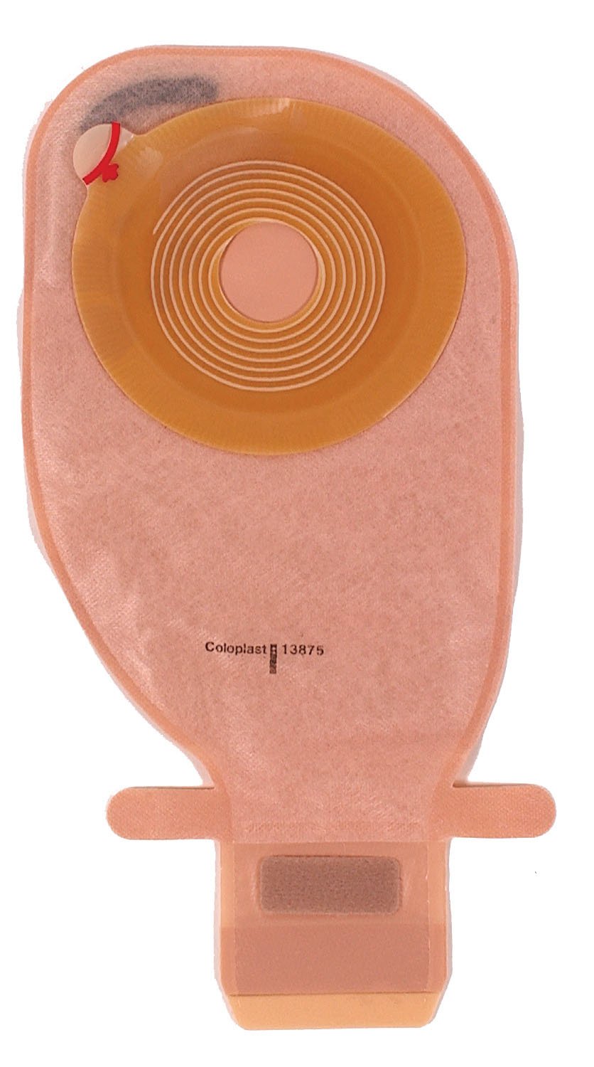 Assura® Convex Light 1-Piece Opaque Ostomy Pouch, 28mm Stoma 14423
