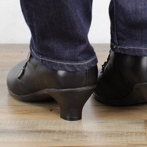 2020 New Plus Size High Heel Women's Ankle Boots