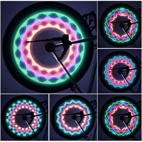 Bicycle Spoke Light with 16 LED Colors (New Model)