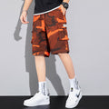 Trendy Men's Summer Loose Five-Point Overalls Shorts