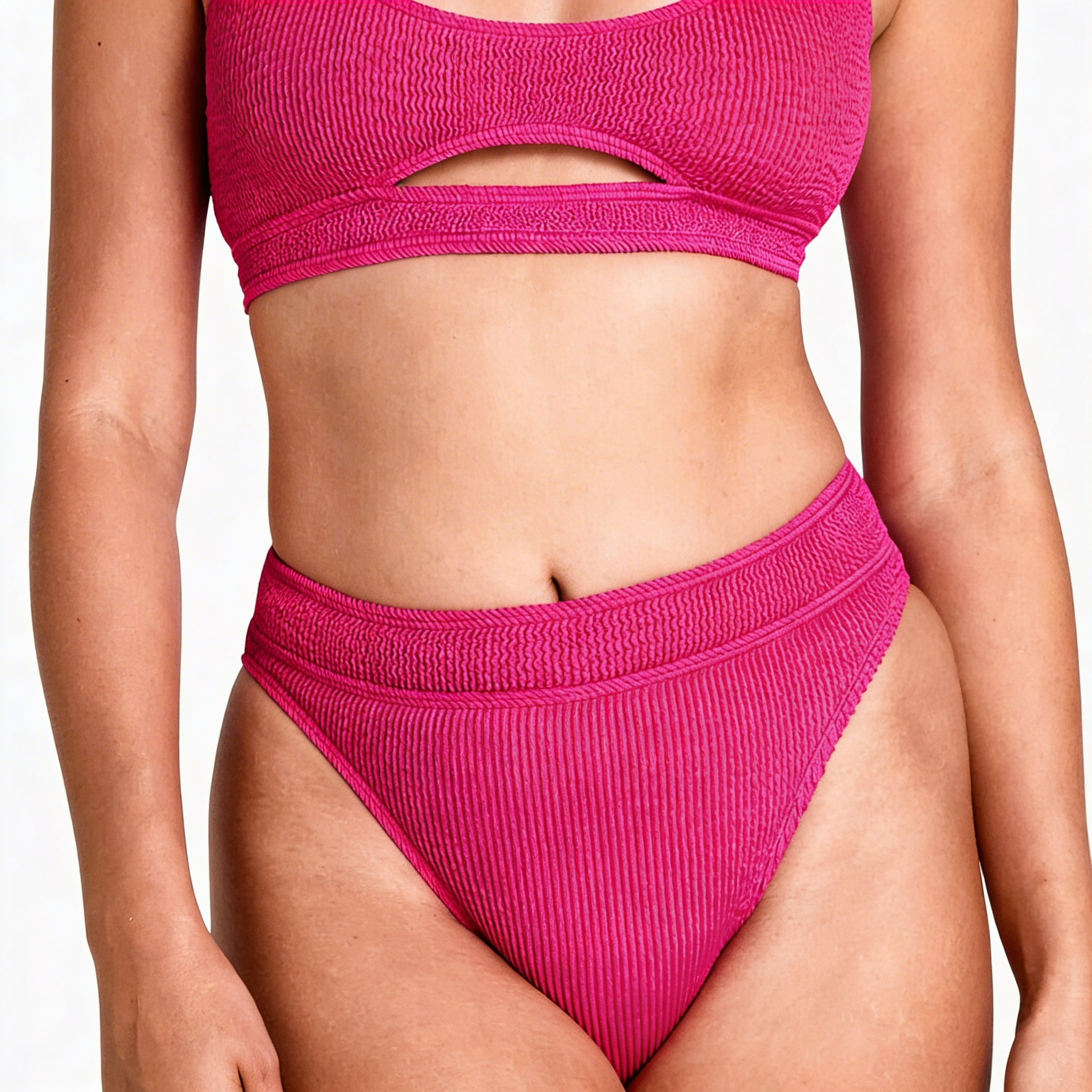 bond-eye Womens Savannah Bikini Bottom - Bright Pink, OS