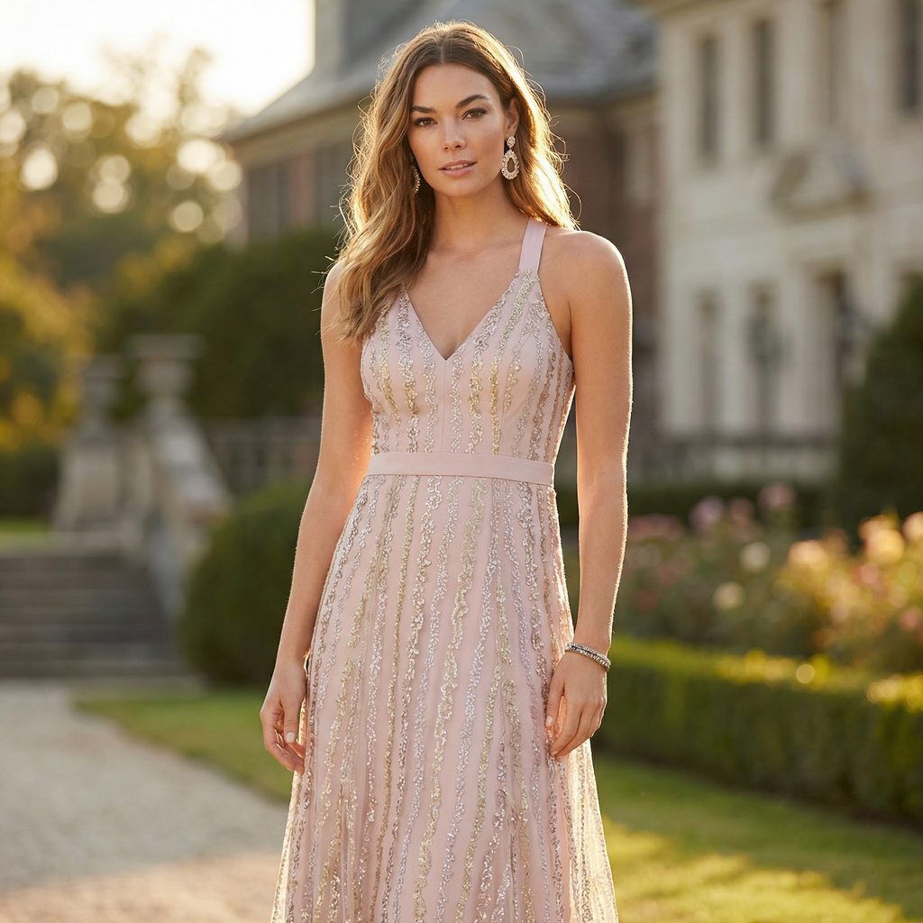 Trixxi Juniors Floral-Embroidered Tulle Gown, Size 5