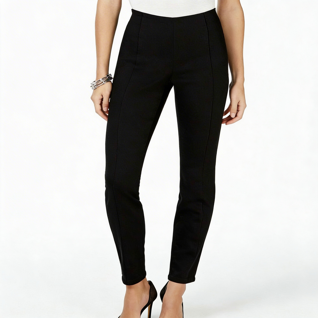 Inc Pull-on Skinny Jeans, Size 2/Black