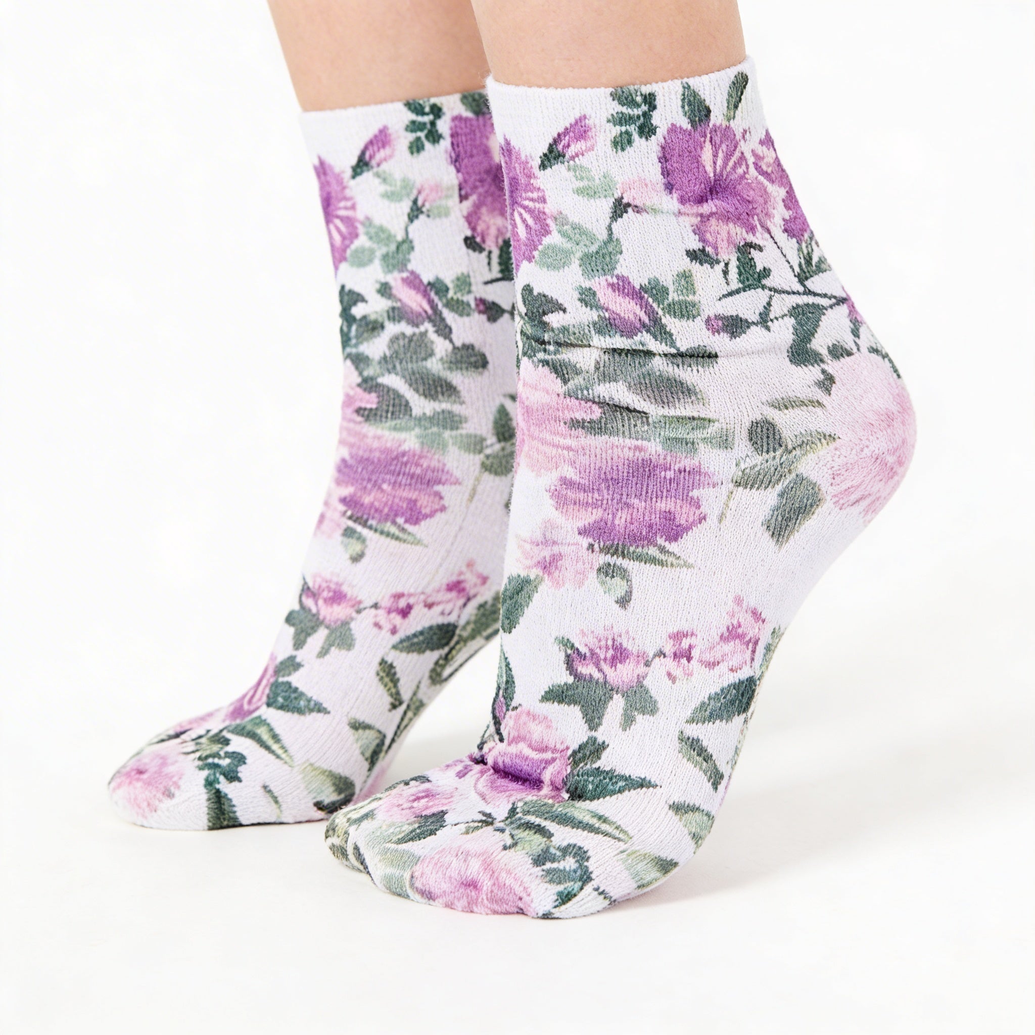 INC Women's Floral Anklet Socks One Pair One Size