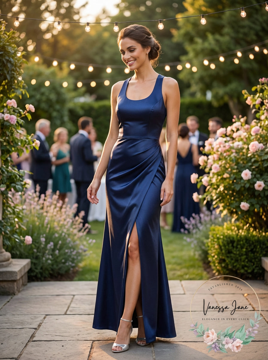 Morgan & Company Juniors Cutout Gown
