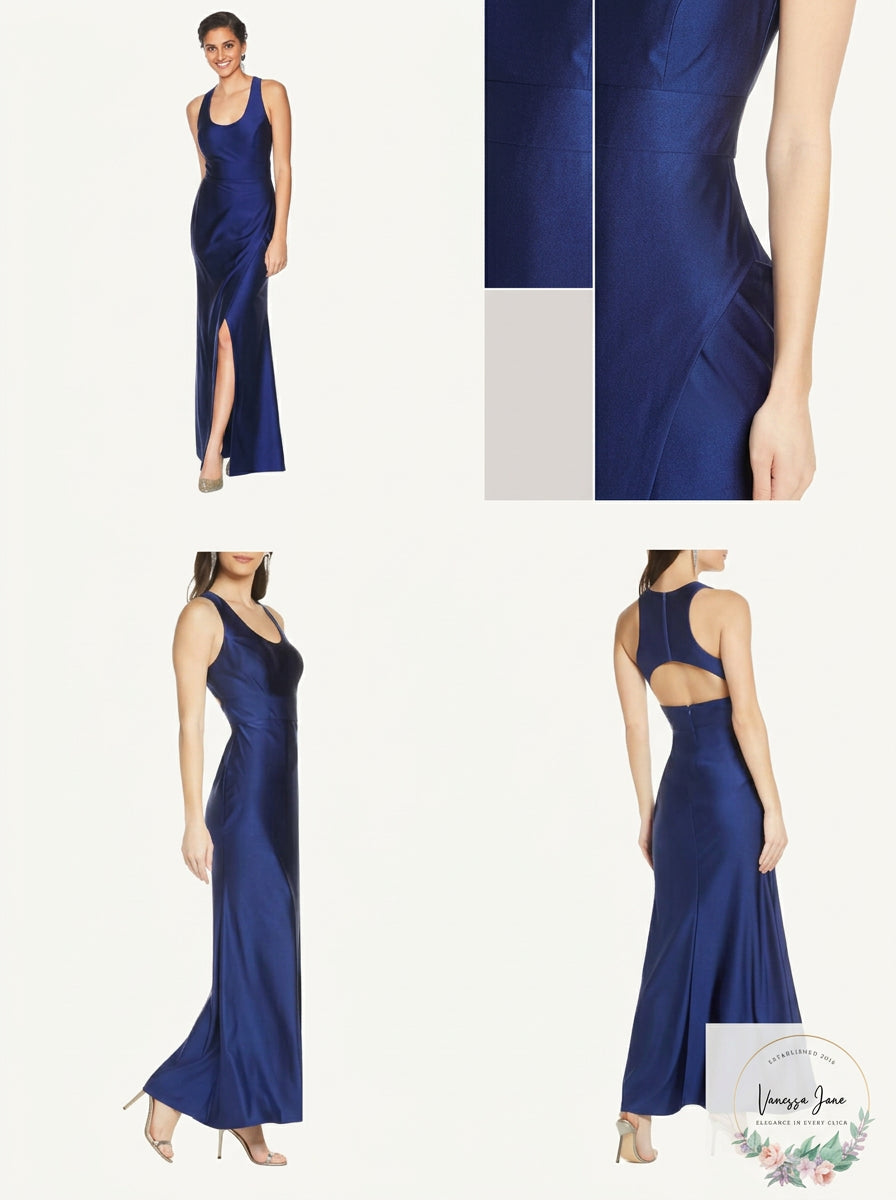 Morgan & Company Juniors Cutout Gown