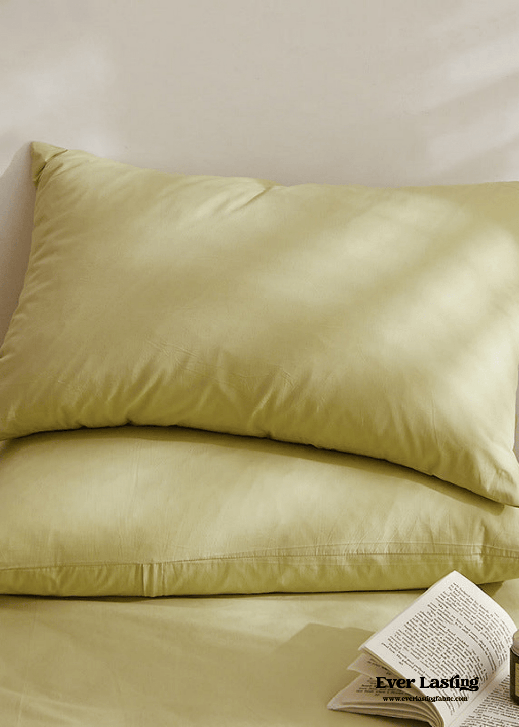 Fresh Plaid Washed Cotton Pillowcases