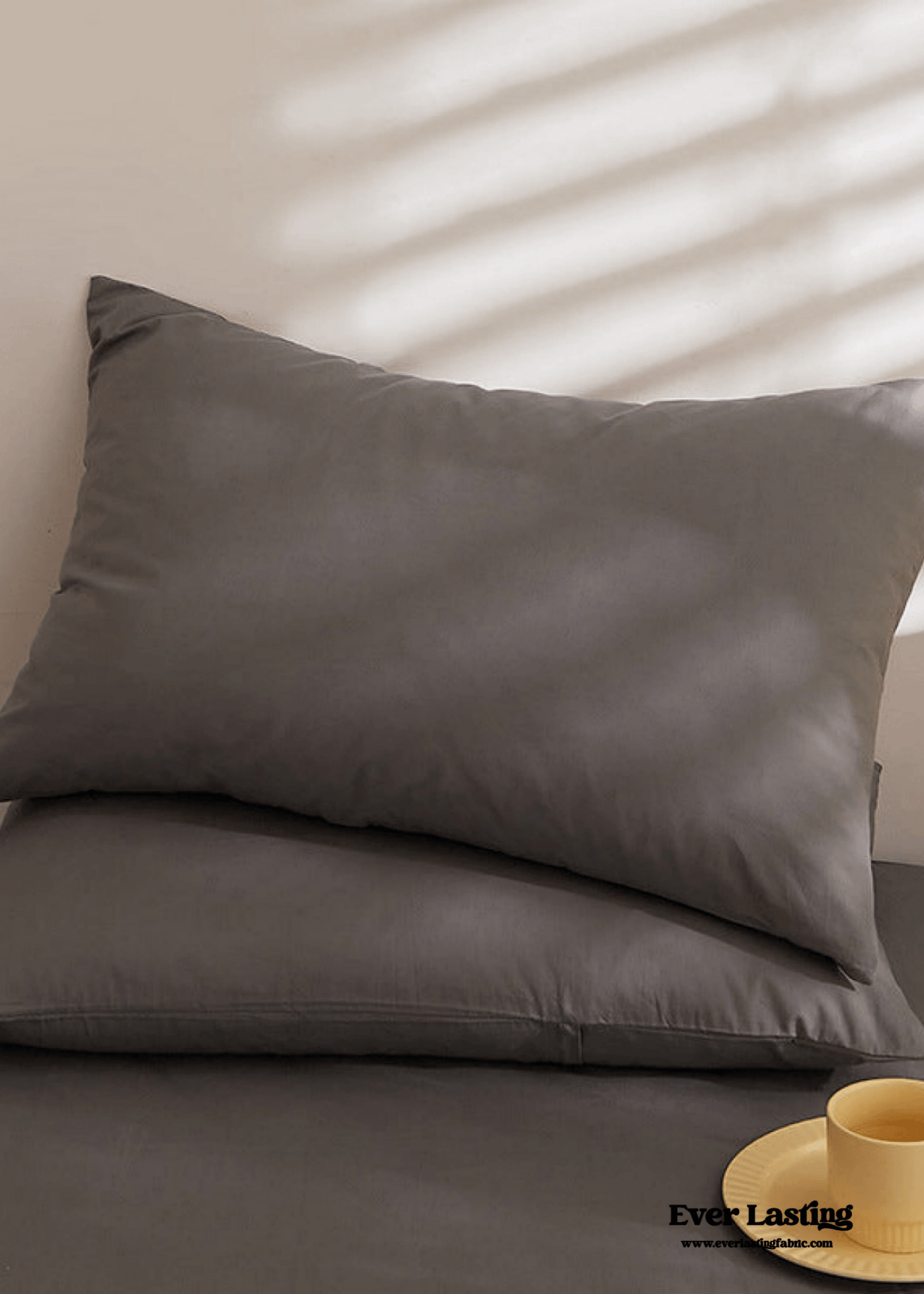 Fresh Plaid Washed Cotton Pillowcases