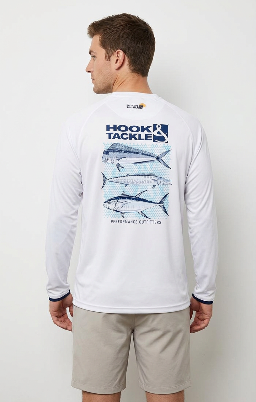 Men's Three's Company L/S UV Fishing Shirt