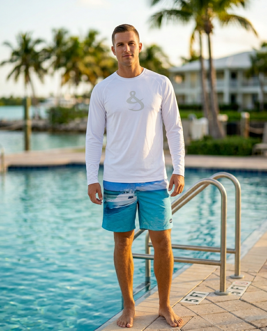 Men's Gulfstream Fishing Swim Trunk