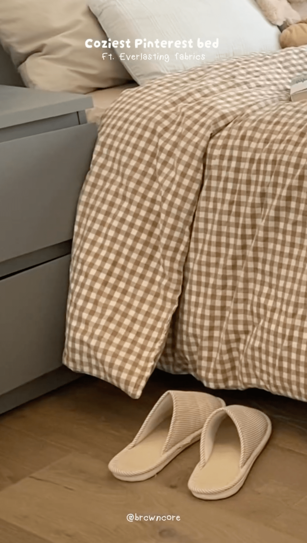 Gingham Duvet Cover (5 Colors)