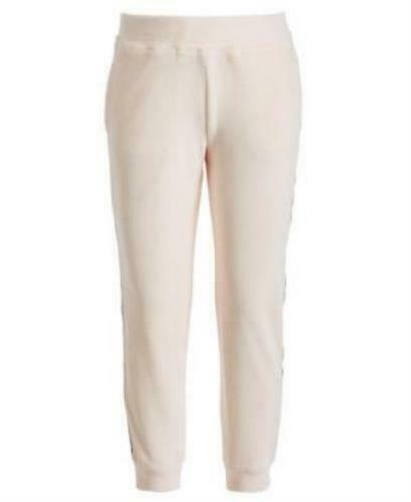 Ideology Girls Side-Taped Velour Sweatpants