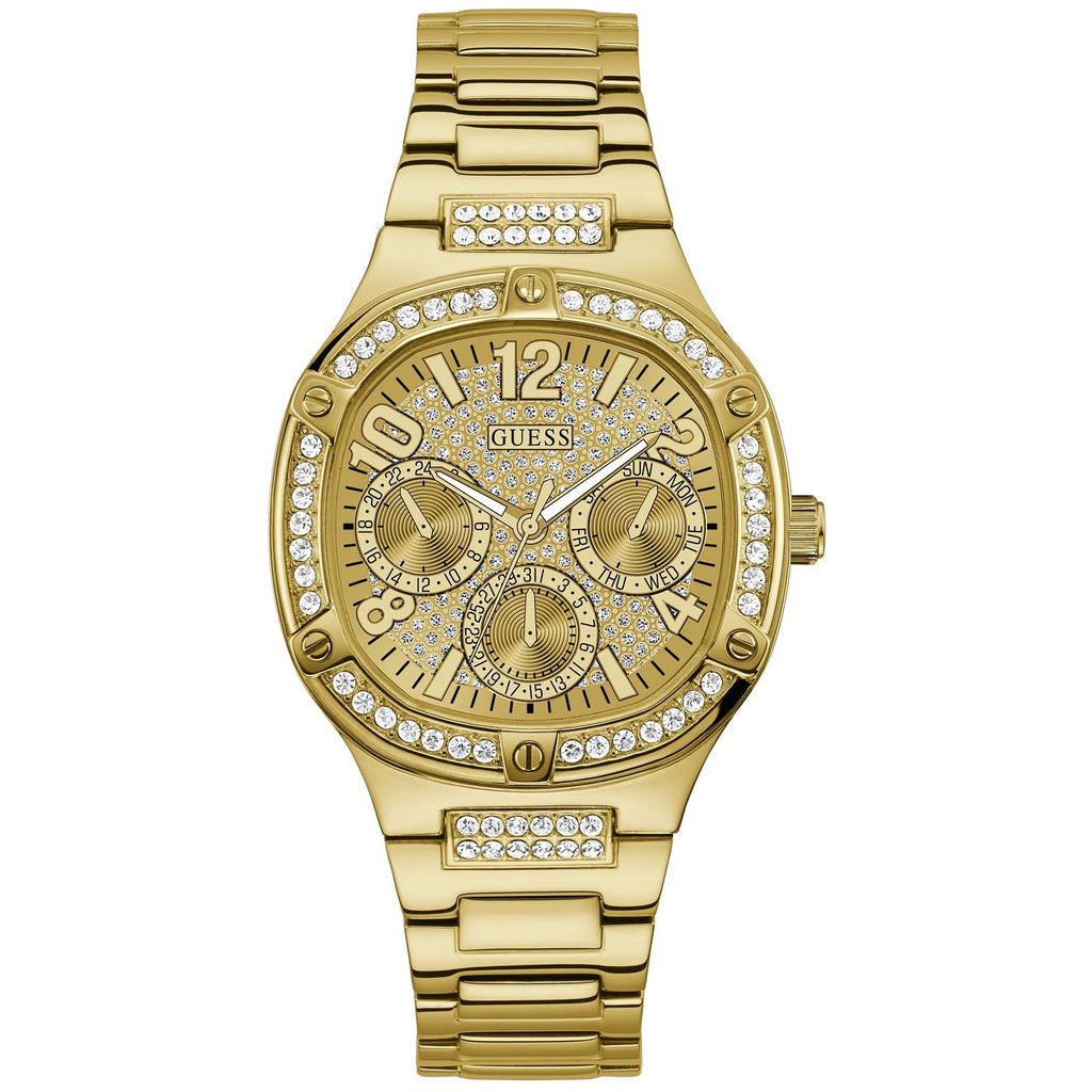 Guess Women's Gold Tone Multi-function
