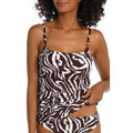 La Blanca Fierce Lines Lingerie Strap Tankini