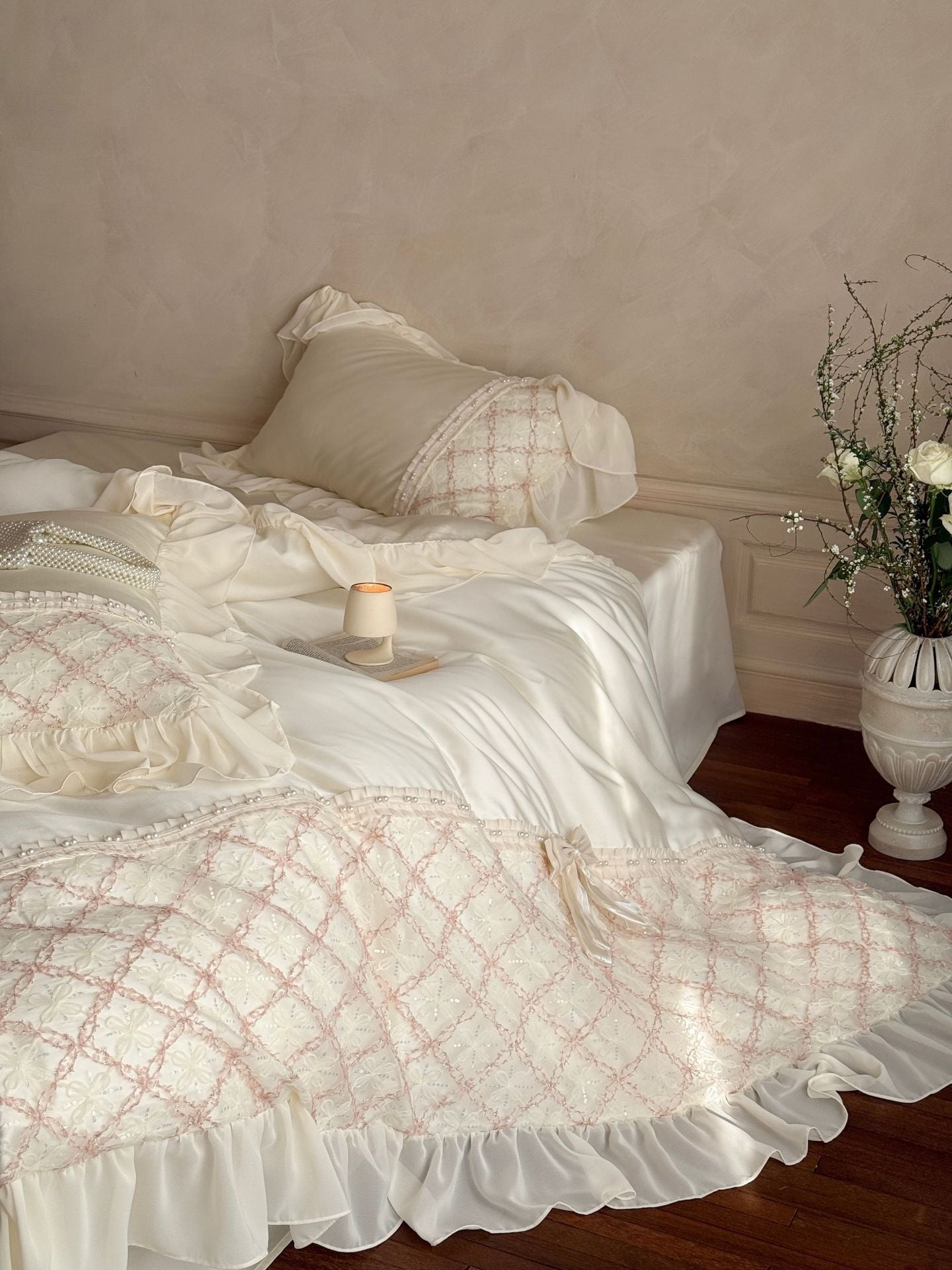 Haute Pearl TENCEL™ Bedding Set / Blush Romance