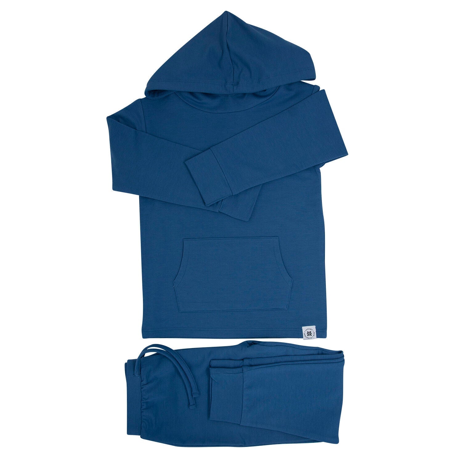 Hooded Jogger Set Captain Blue