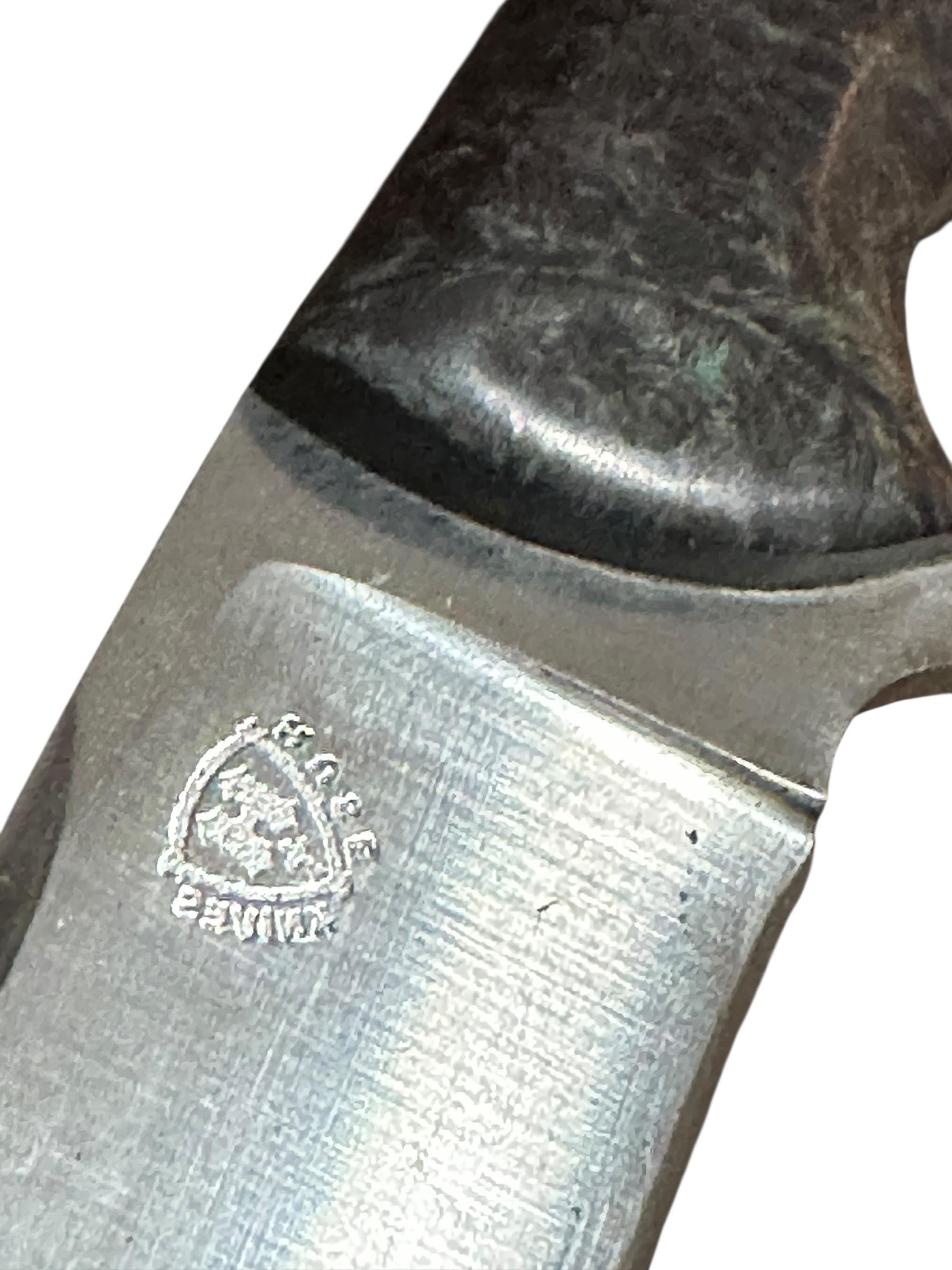 80CrV2 Compact Field Knife Huse Knives Stabilized Maple Forged in Fire Champion Sharp Blade Texas Made