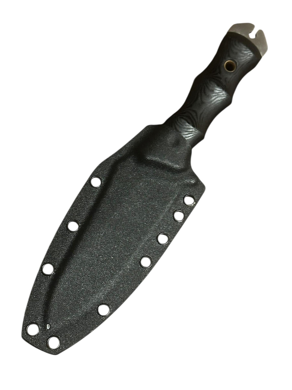 Stomp Customs Colab with Krebs Customs Jobber  5160 Fixed Blade Knife | Limited 4 of 50 | Kydex Sheath