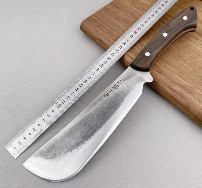 Hand Forged Outdoor Chopping Knife – Heavy Duty Camping & Bushcraft Tool