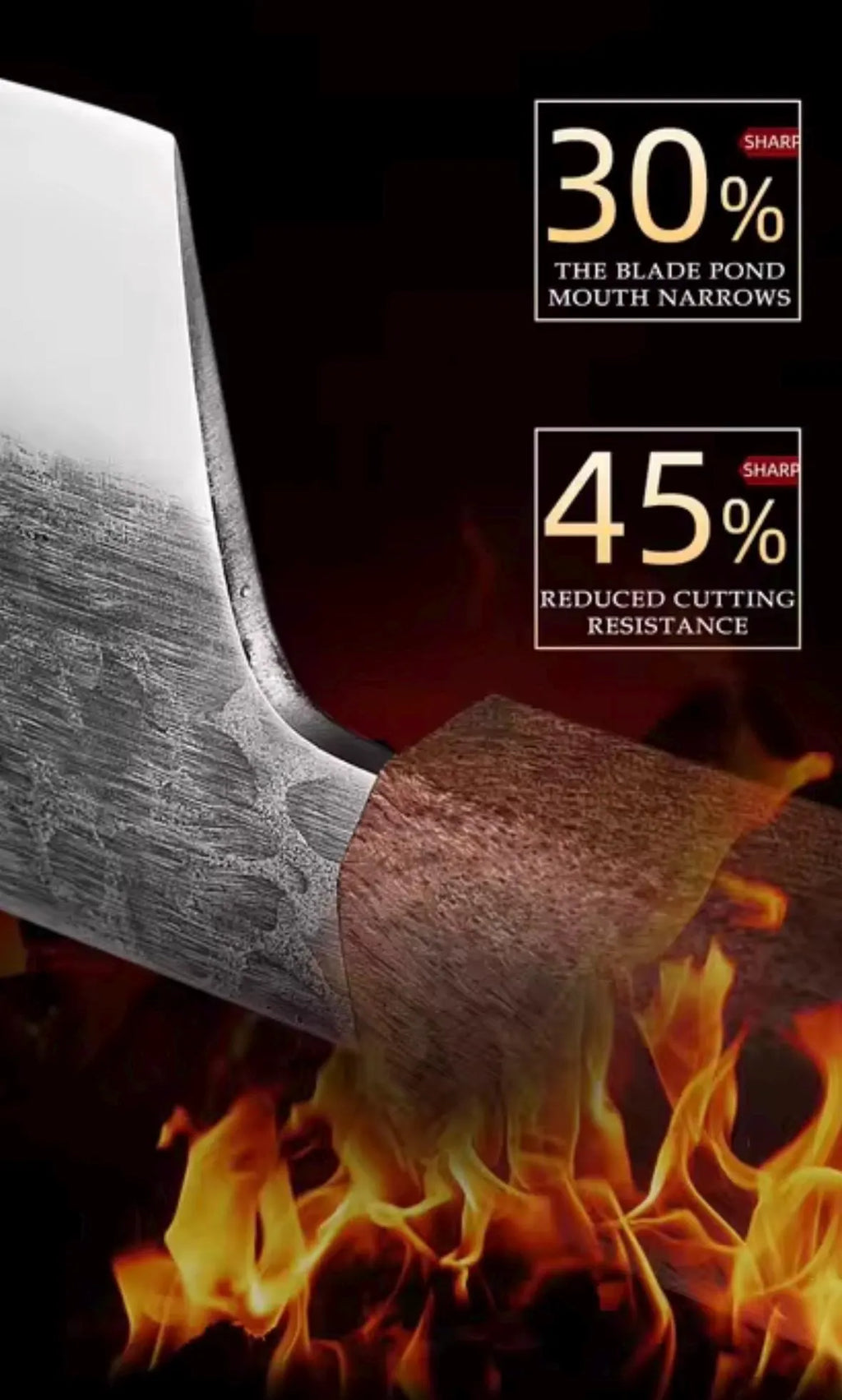 Japanese Style 7” Santoku Chef   5Cr15 Stainless Steel – FREE Laser Engraving – Personalized Kitchen Knife