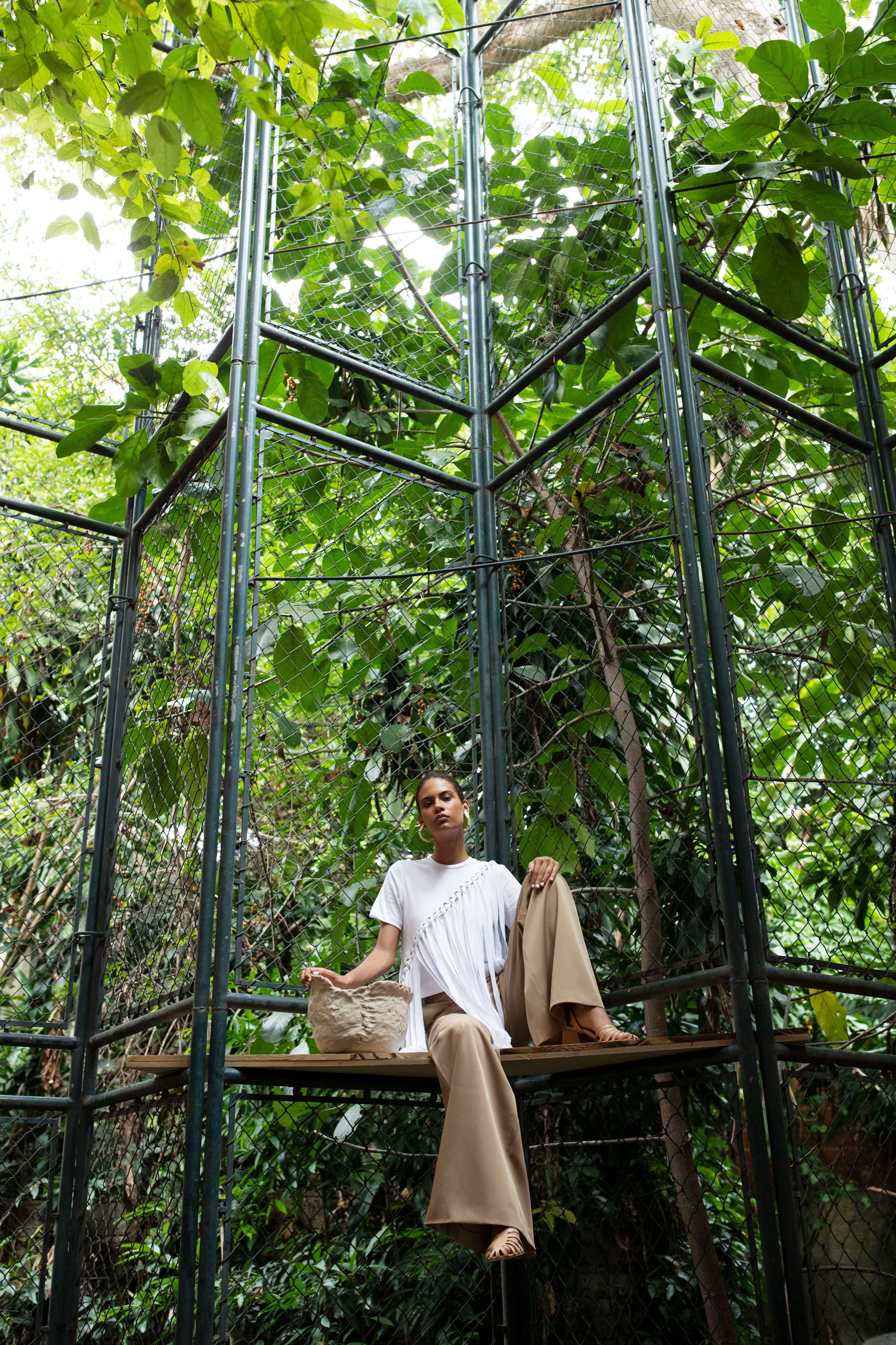 LA COLINA PANTS IN KHAKI