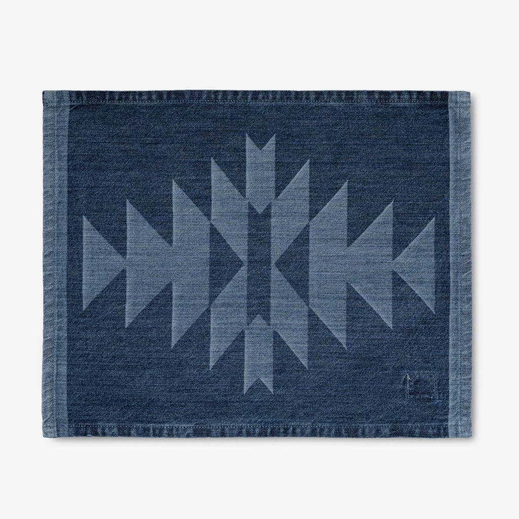 PLACEMAT - LASER PRINTED DENIM