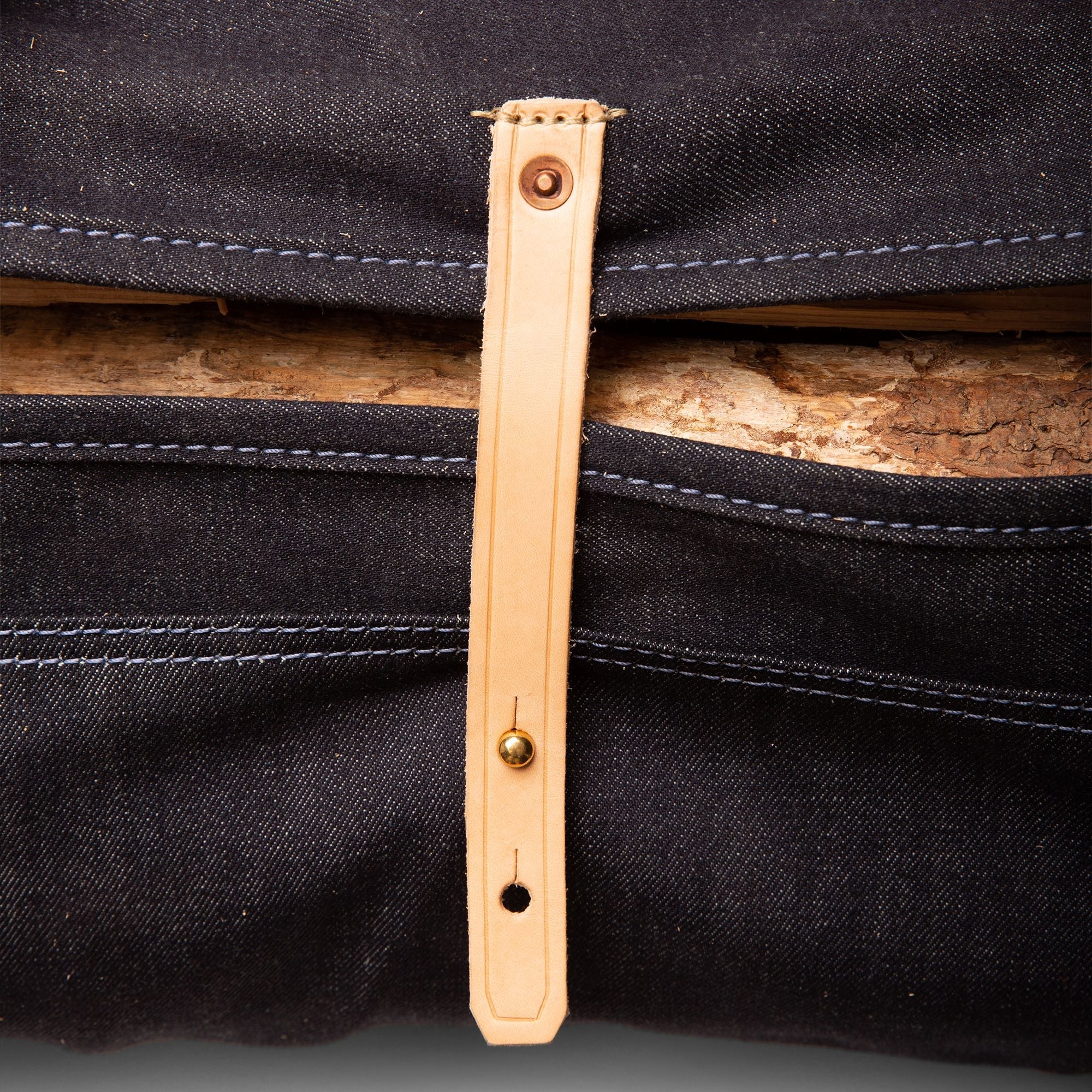 THE LOG BAG - DENIM