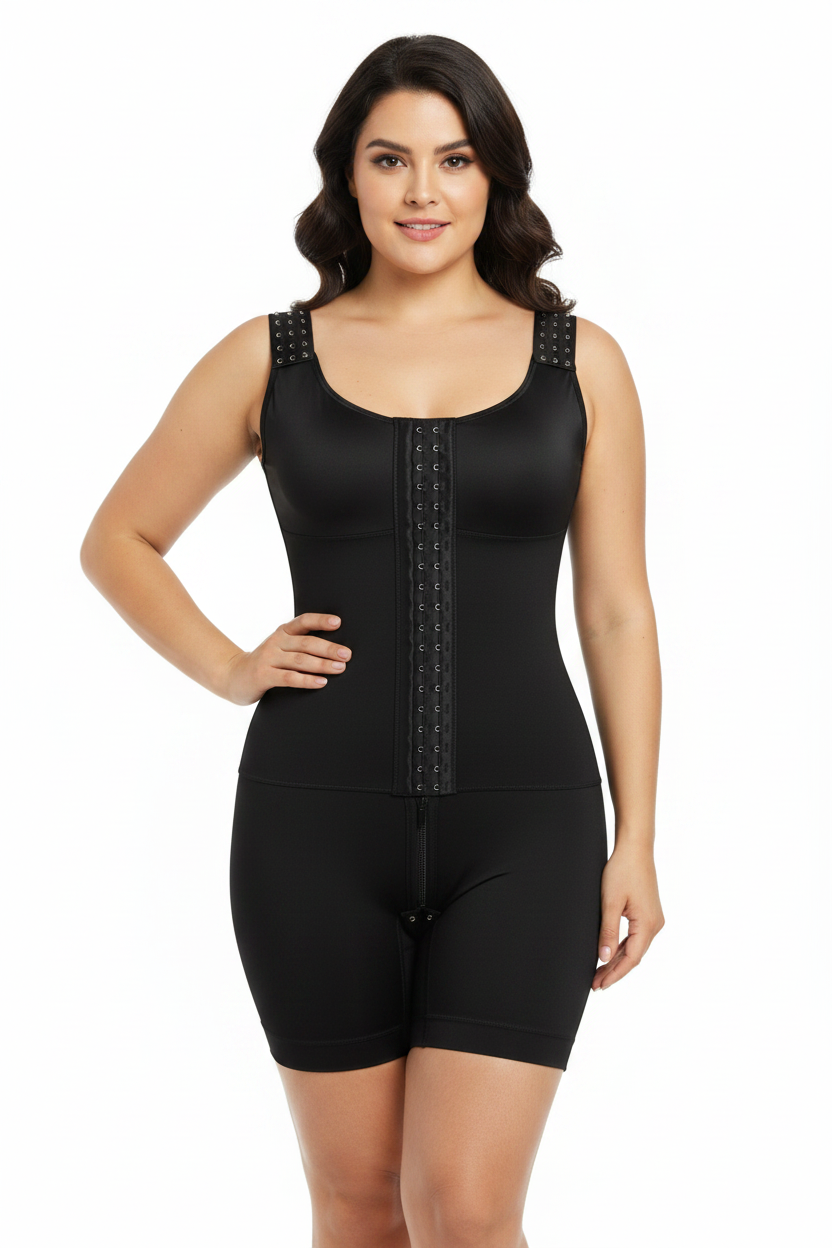 Yianna Full Body Shaper — Black