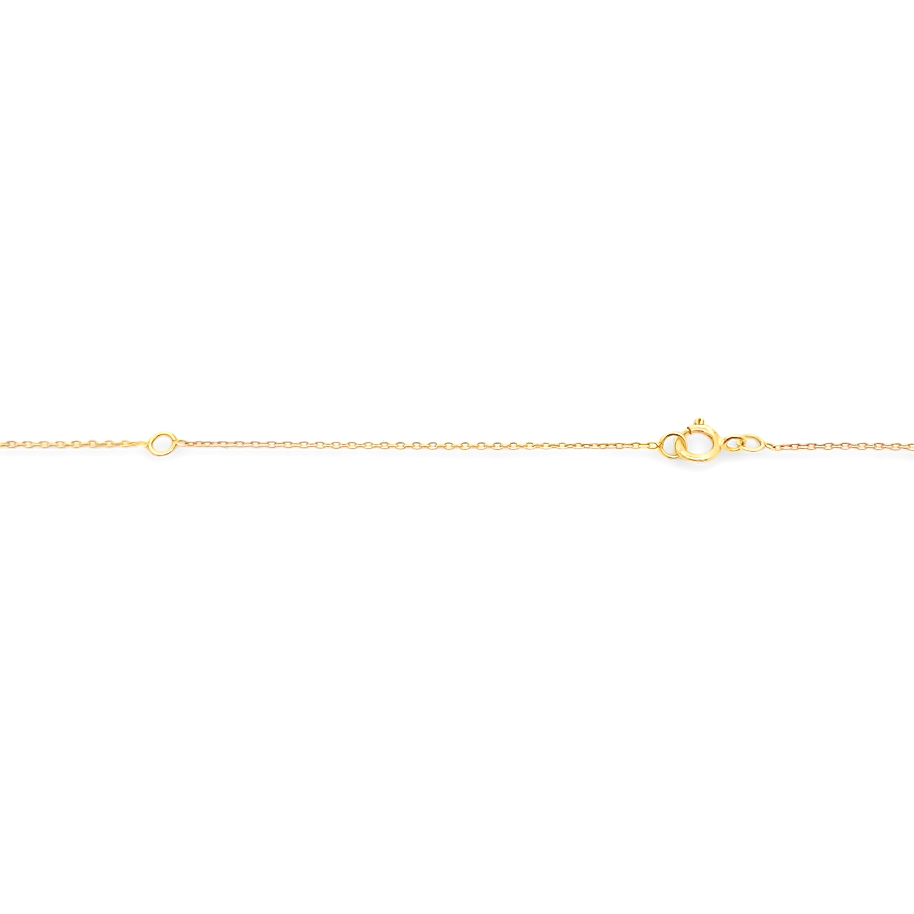 .30ct Emerald Diamond Fashion Pendants 14KT Yellow Gold