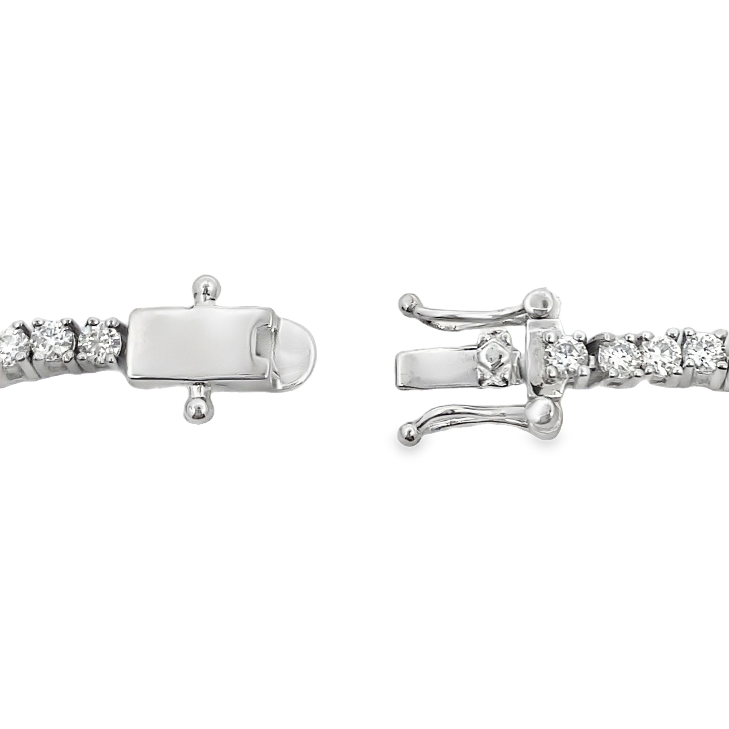 Moissanite Malachite Tennis Bracelet Sterling Silver