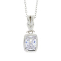 Cubic Zirconium Fashion Pendants Sterling Silver