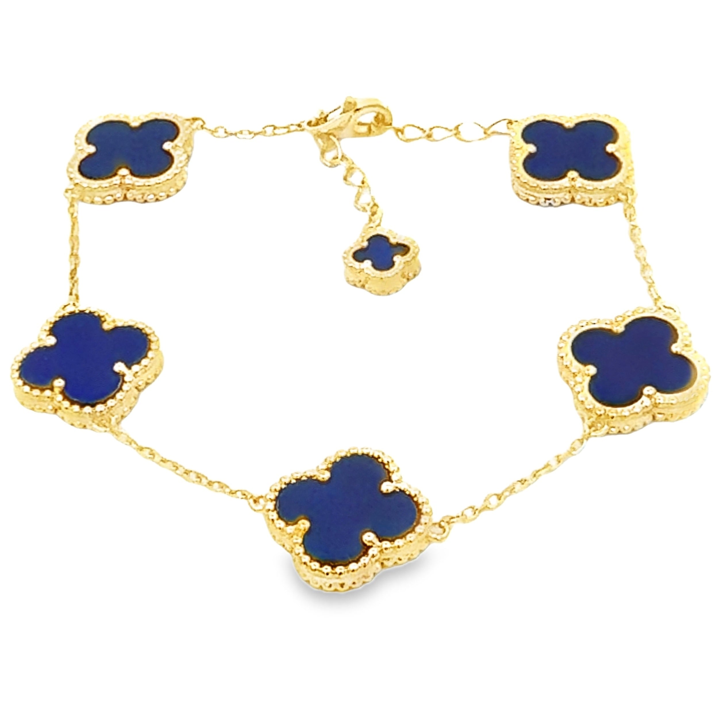 Lapis Lazuli Bracelet Sterling Silver