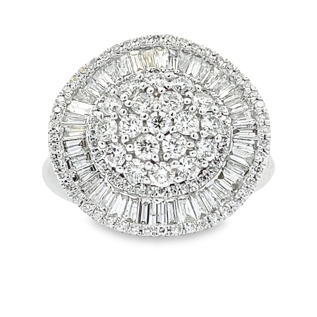 2.00ct Diamond Ring 14KT White Gold