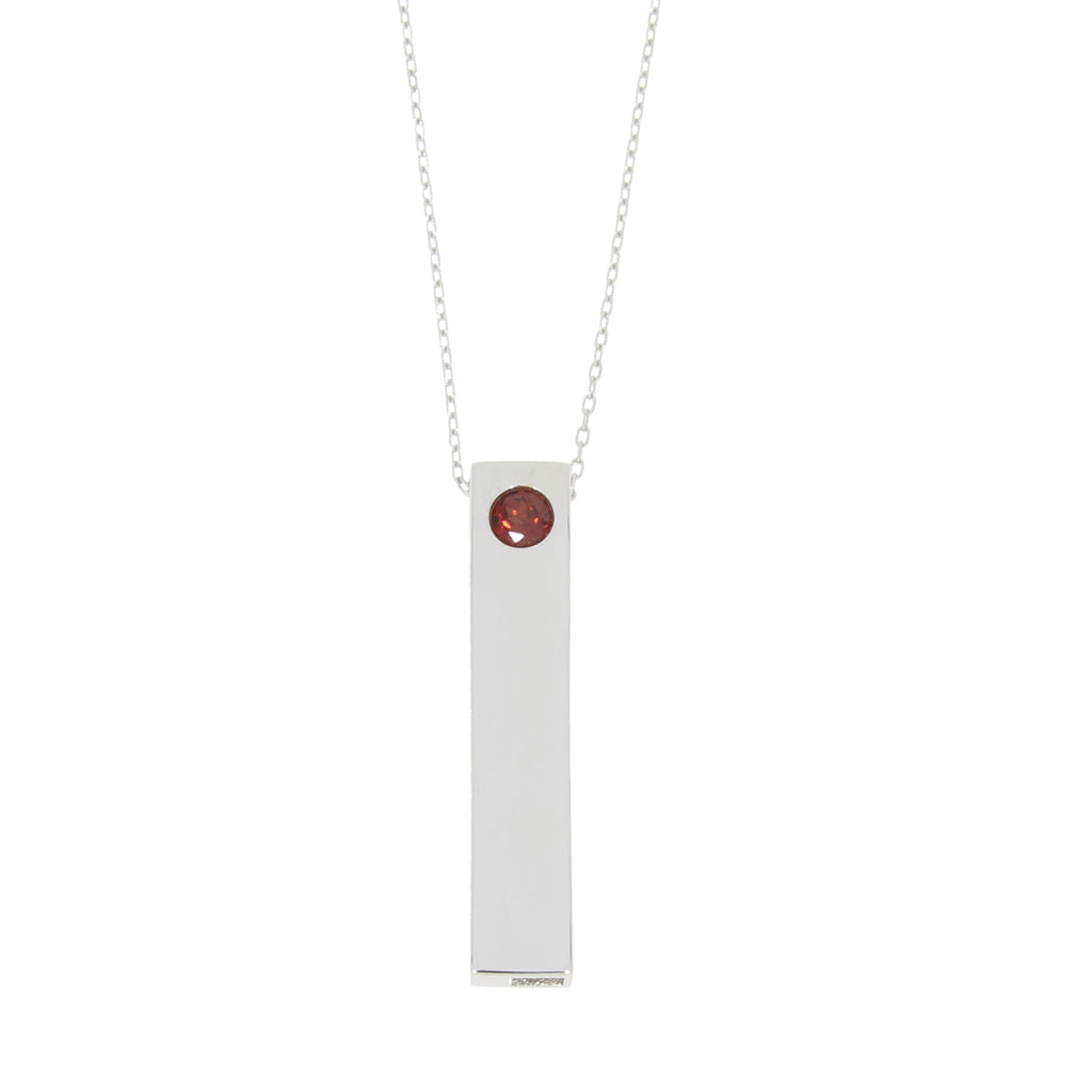 Garnet Fashion Pendants Sterling Silver