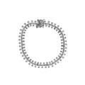 Cubic Zirconium Tennis Bracelet Sterling Silver