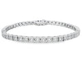 Lab Grown Diamond Tennis Bracelet Sterling Silver