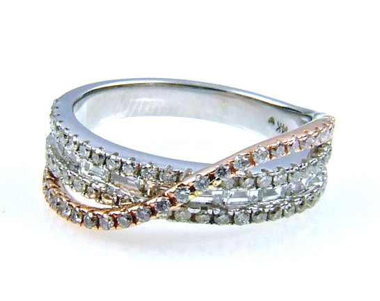 1.00ct Diamond Ring 14KT White Gold