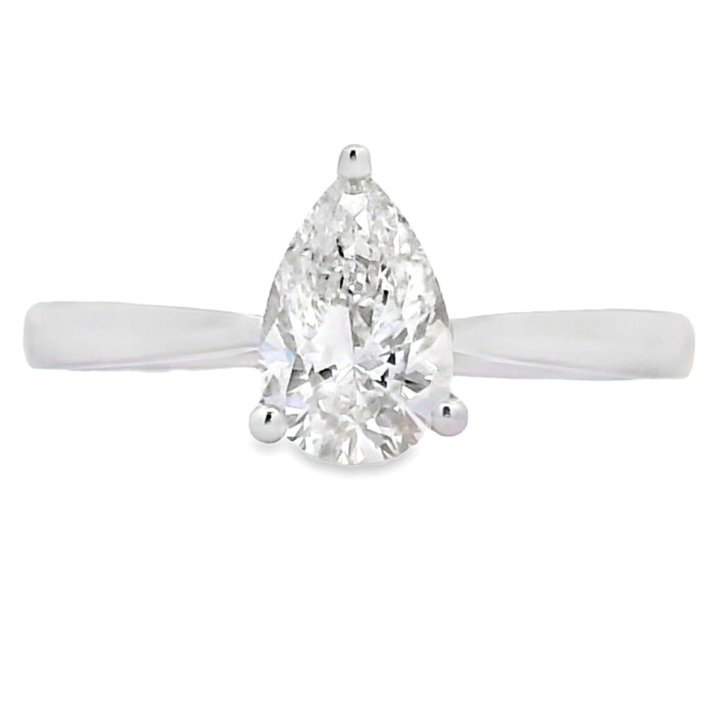 Natural 1.00ct Lab Grown Diamond  10KT White Gold