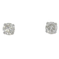 .75ct Diamond Stud Earrings 14KT White Gold