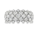 Lab Grown Diamond Fashion band rings 14KT White Gold